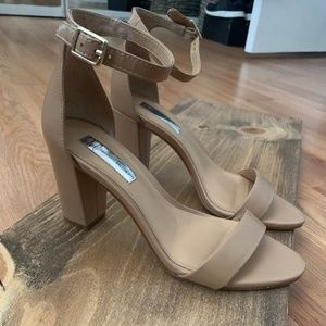 INC Nude Strap Heels